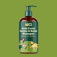Colt's Woof Aloe Ferox Soothe & Relief Shampoo – Dog shampoo 16 fl oz aloe ferox soothe relief shampoo (image 1 of 10)