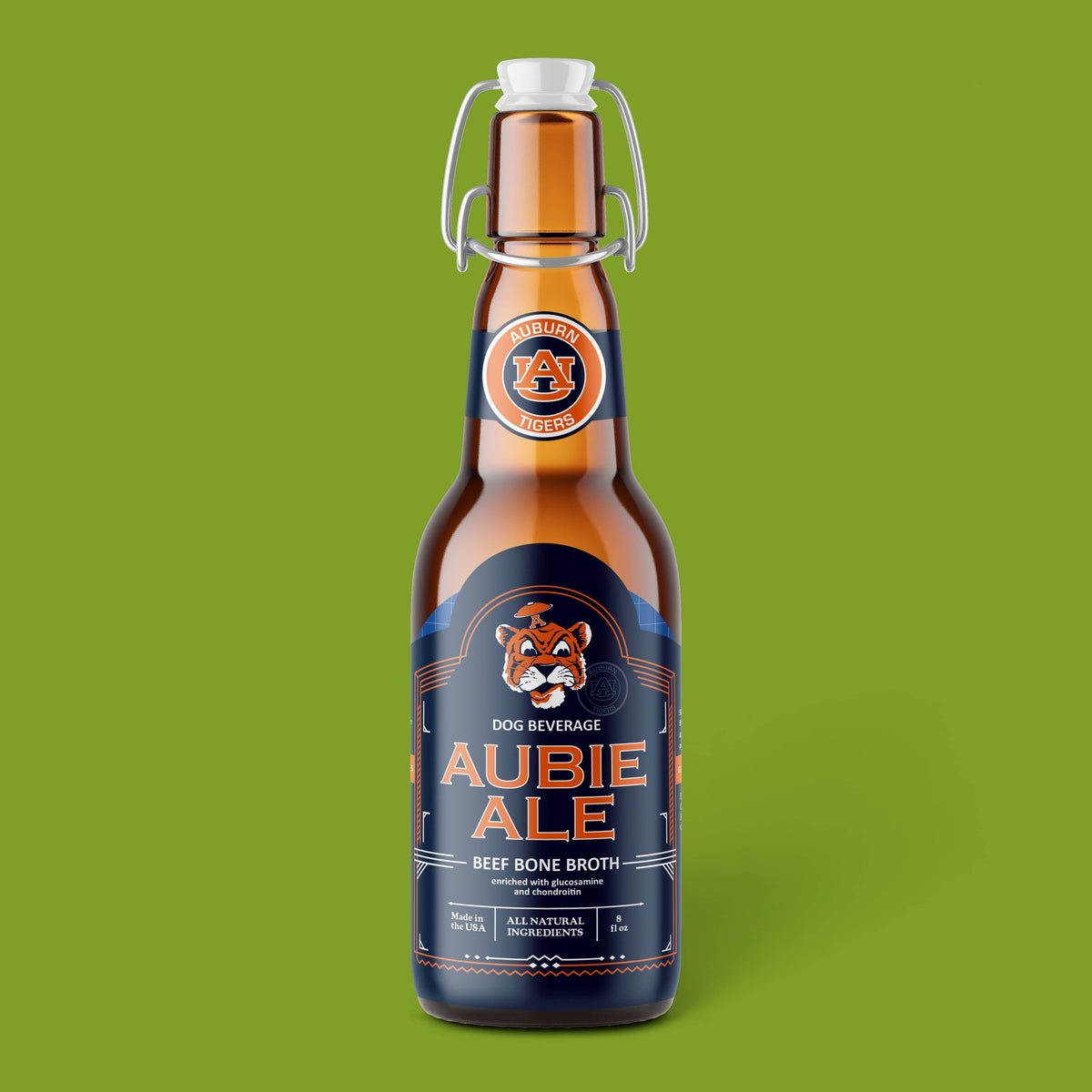 Auburn Football Aubie Ale Dog Beverage