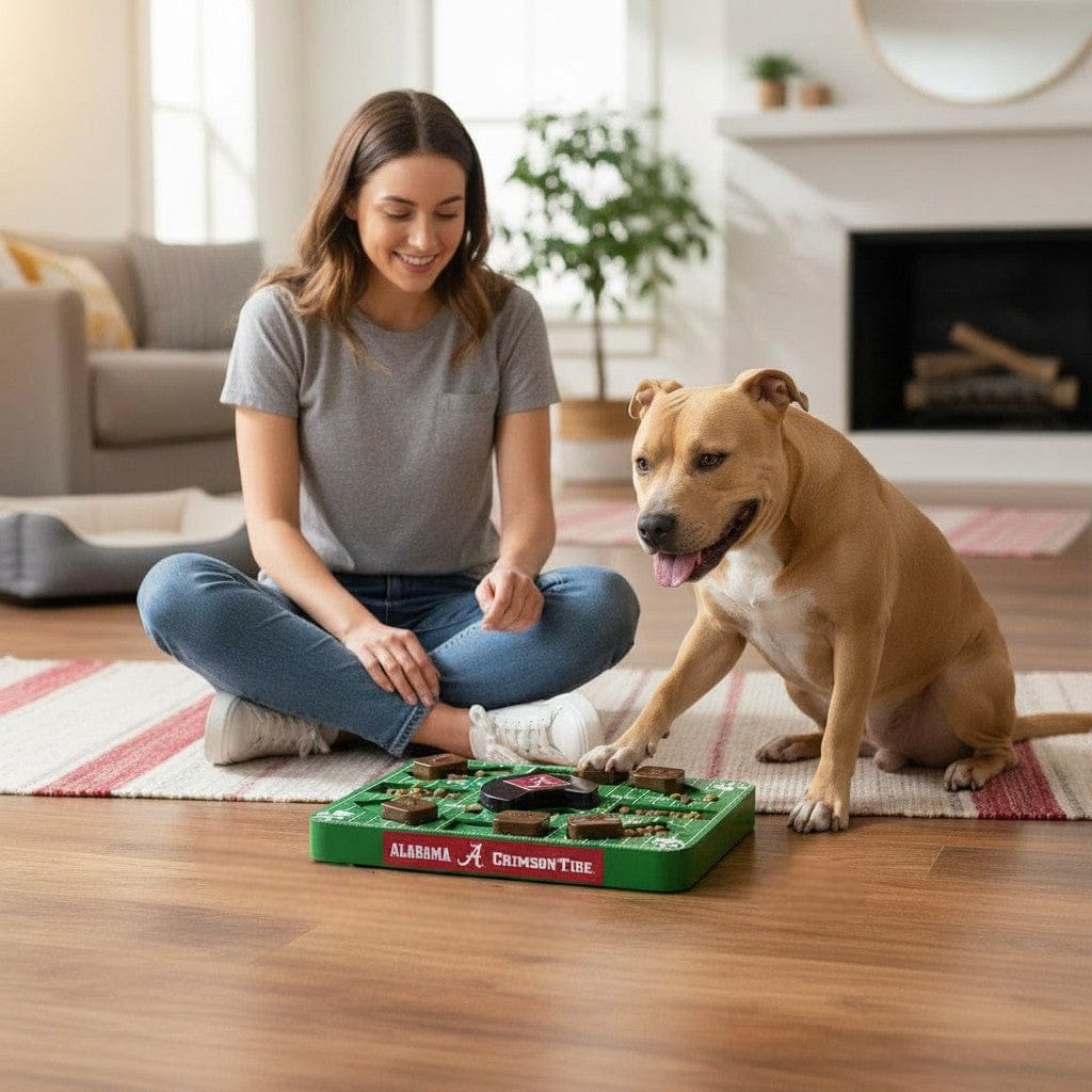 Colt's Woof Alabama Football Dog Puzzle Toy (image 3 of 4)