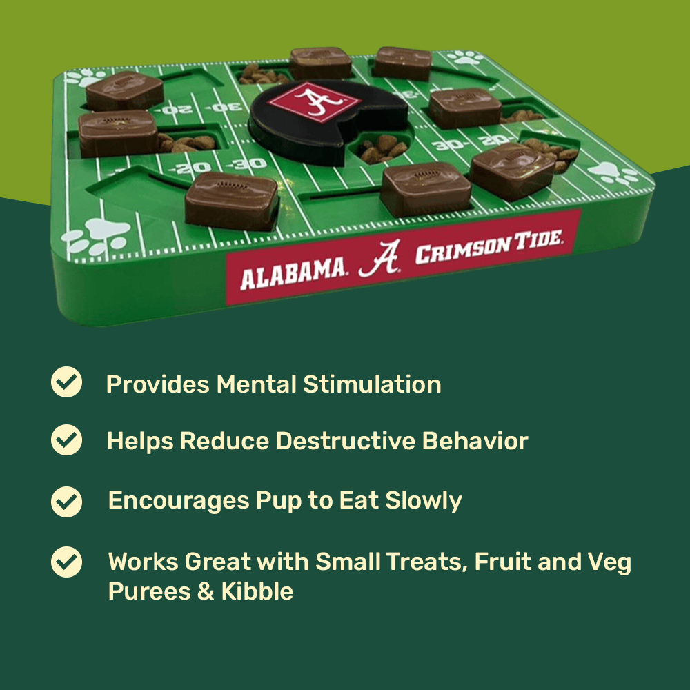 Colt's Woof Alabama Football Dog Puzzle Toy (image 2 of 4)