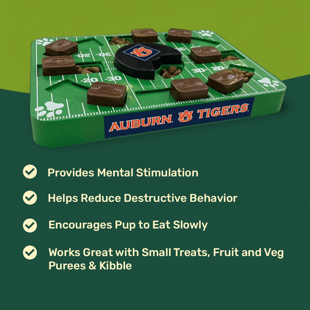 Colt's Woof Auburn Football Puzzle Toy for dogs (image 3 of 5)