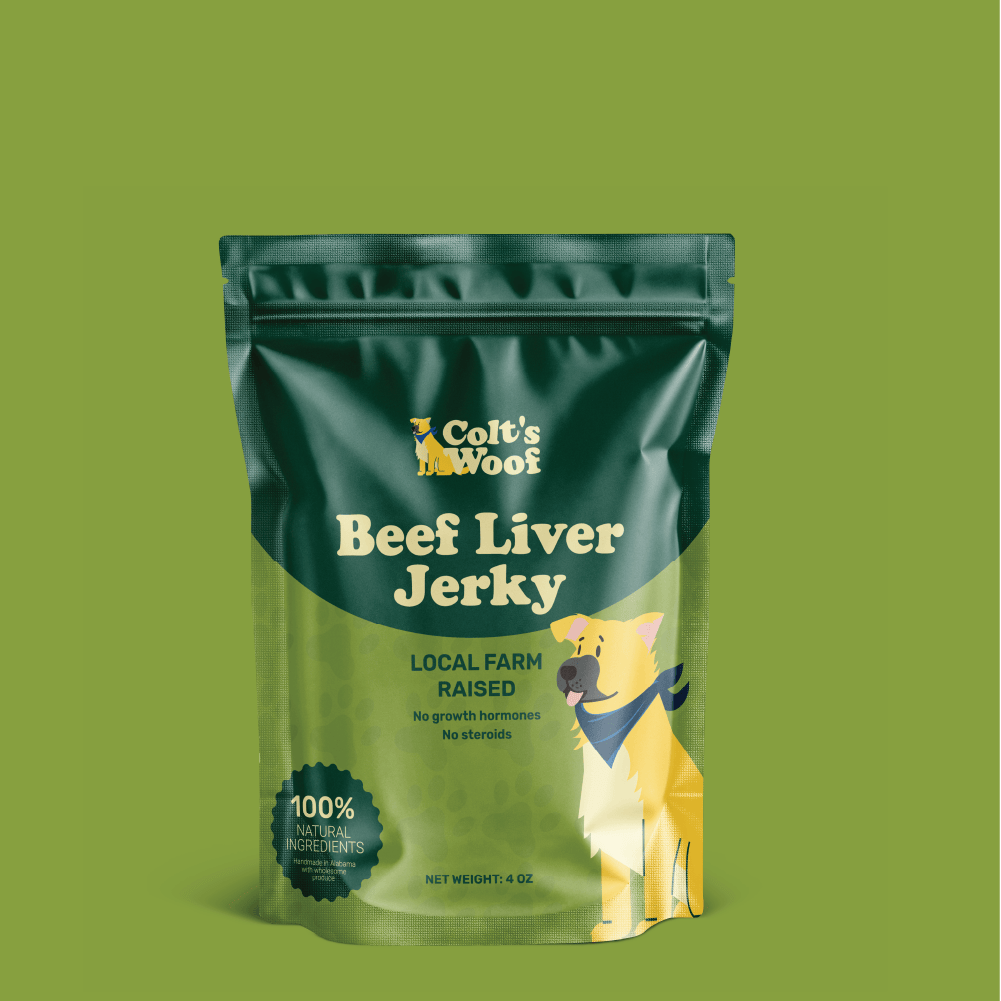 Colt's Woof Beef Liver Jerky for dogs (image 1 of 5)