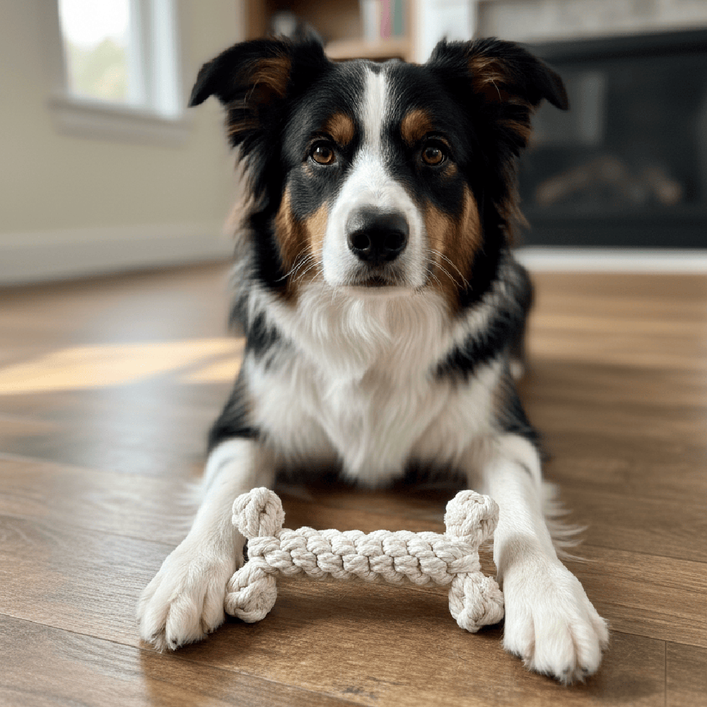 Colt's Woof Bone Rope Toy for dogs (image 2 of 7)
