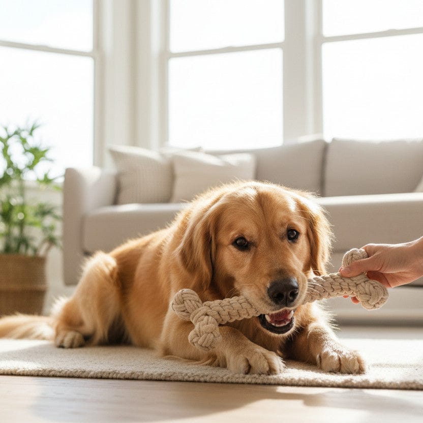 Colt's Woof Bone Rope Toy for dogs (image 4 of 7)