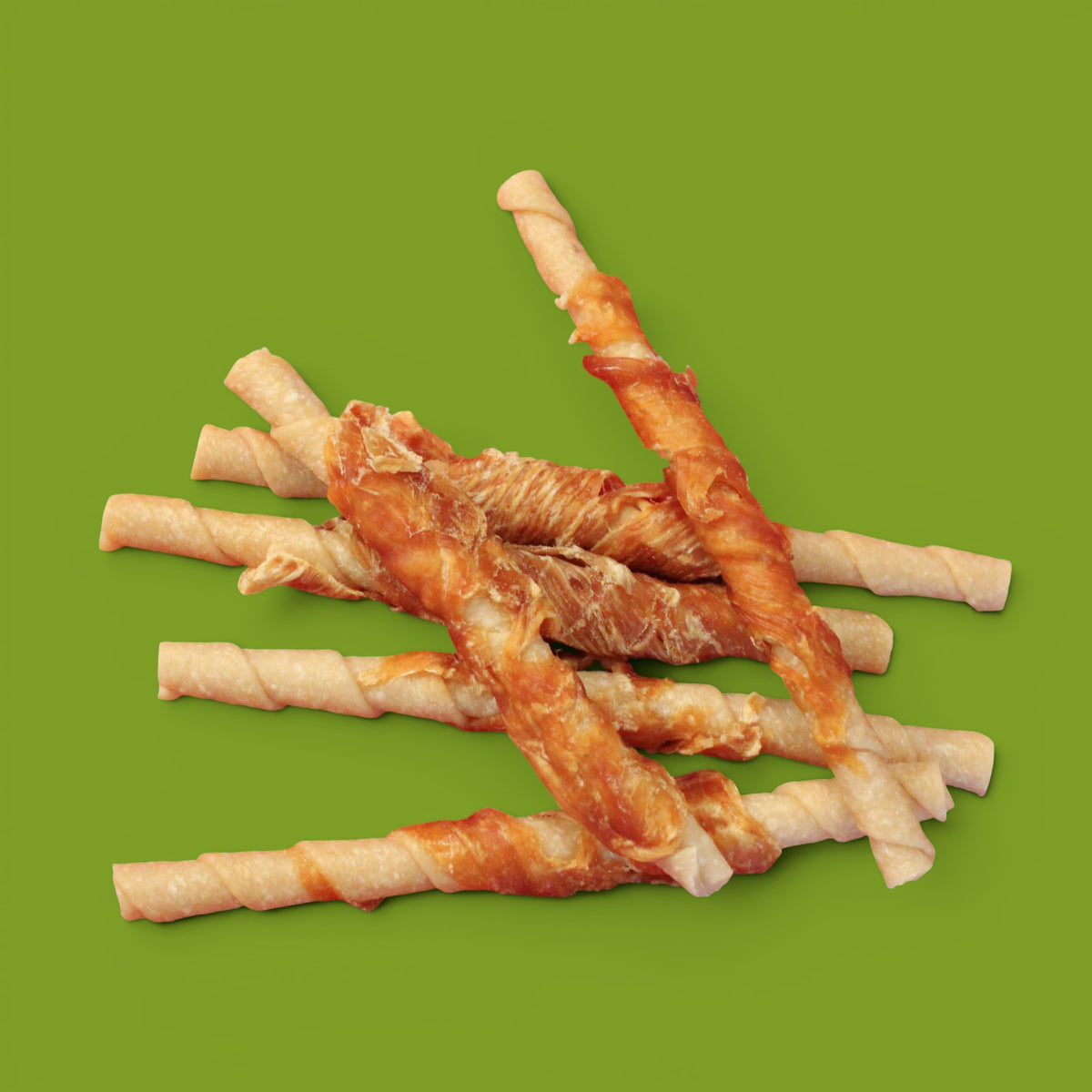 Colt's Woof Chicken & Coconut Twist Sticks – Chicken coconut twist sticks for dogs (image 1 of 3)