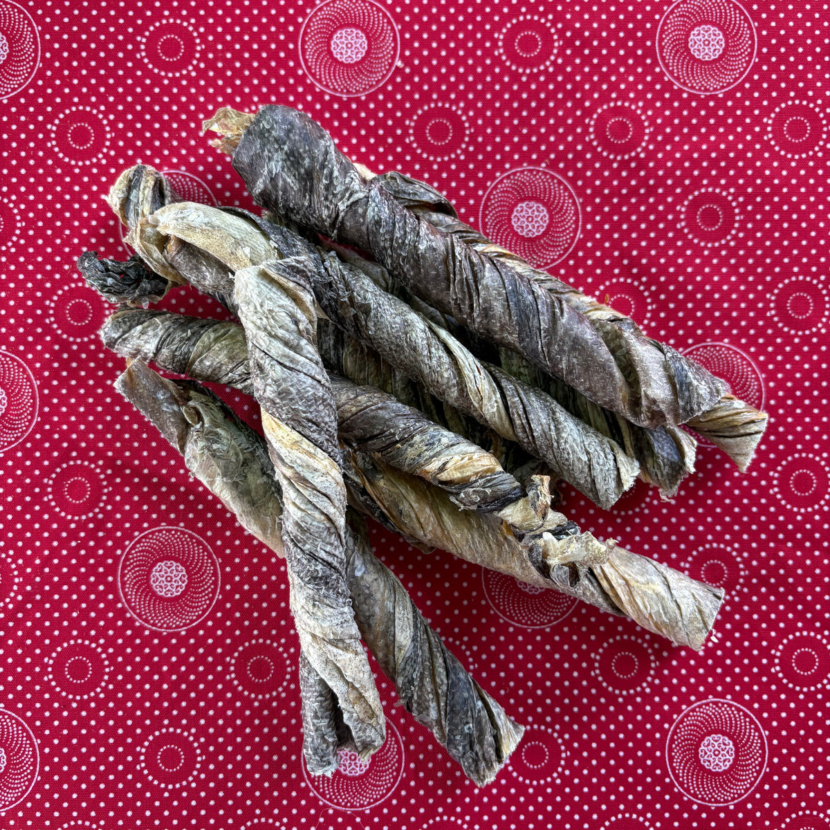 Colt's Woof Codfish Skin Twists (Bag) – Codfish skin twist 6 oz bag for dogs (image 2 of 3)