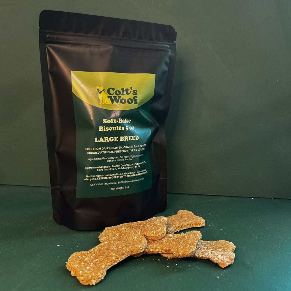 Colt's Woof Colt's Peanut Butter & Strawberry Soft-Baked Biscuits – Colt s peanut butter strawberry soft baked biscuits for dogs (image 4 of 7)