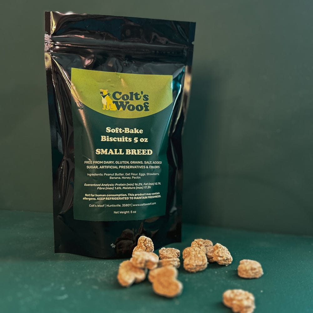 Colt's Woof Colt's Peanut Butter & Strawberry Soft-Baked Biscuits – Colt s peanut butter strawberry soft baked biscuits for dogs (image 6 of 7)