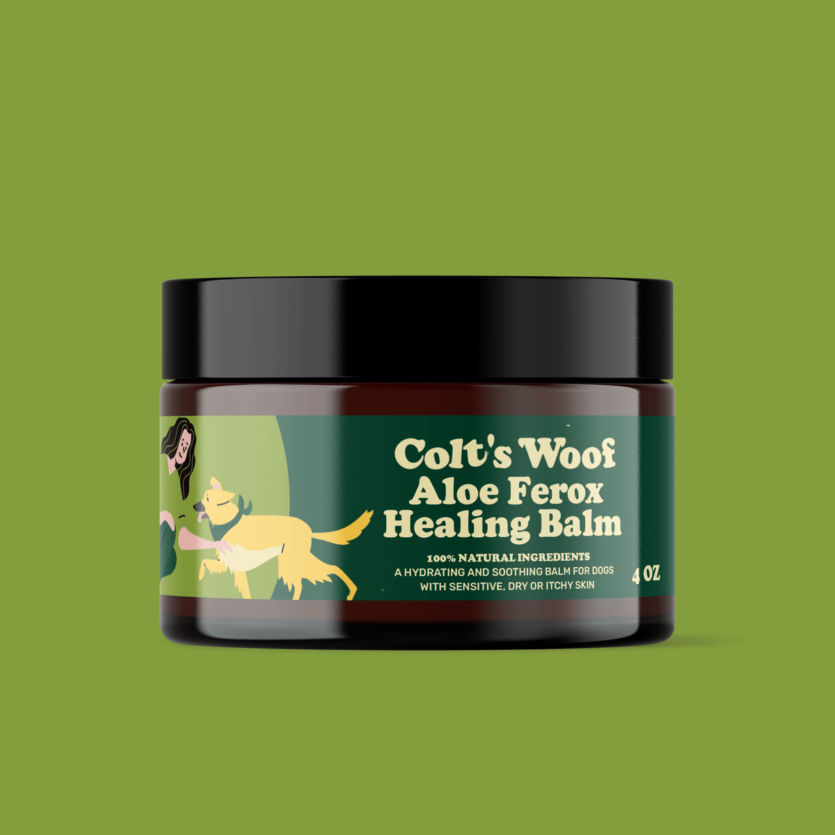 Colt's Woof Aloe Ferox Healing Paw & Nose Balm – Dog balm aloe ferox healing paw nose balm (image 1 of 7)