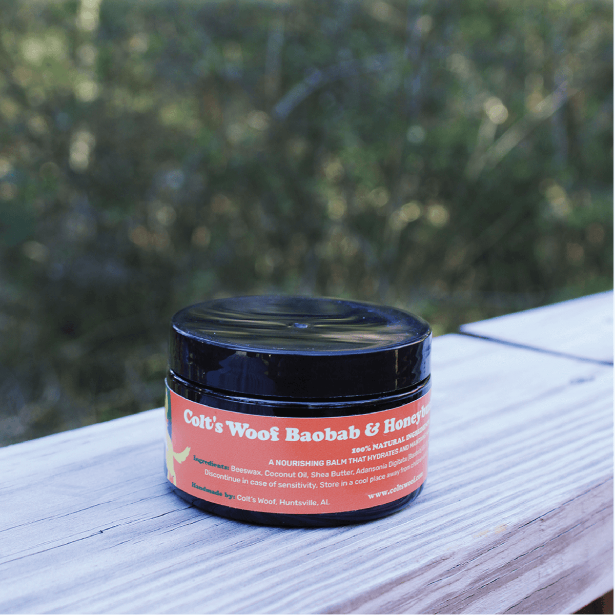 Colt's Woof Baobab & Honeybush Hydrating Paw & Nose Balm – Dog balm baobab honeybush hydrating paw nose balm (image 2 of 7)