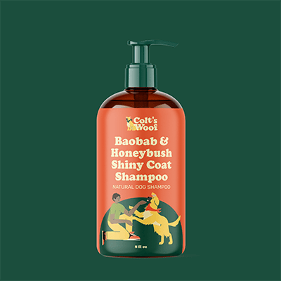 Colt's Woof Baobab & Honeybush Shiny Coat Shampoo – Dog shampoo 8 fl oz baobab honeybush shiny coat shampoo (image 1 of 4)