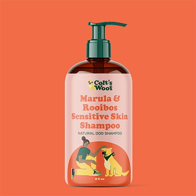 Colt's Woof Marula & Rooibos Sensitive Skin Shampoo – Dog shampoo 8 fl oz marula rooibos sensitive skin shampoo (image 1 of 8)
