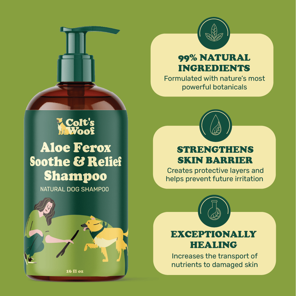 Colt's Woof Aloe Ferox Soothe & Relief Shampoo – Dog shampoo aloe ferox soothe relief shampoo (image 3 of 10)