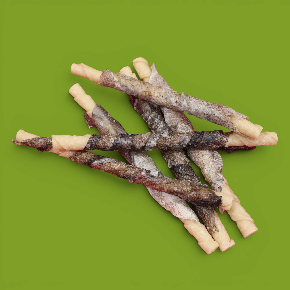 Colt's Woof Fish and Coconut Twist Sticks – Dog treats fish and coconut twist sticks (image 1 of 3)