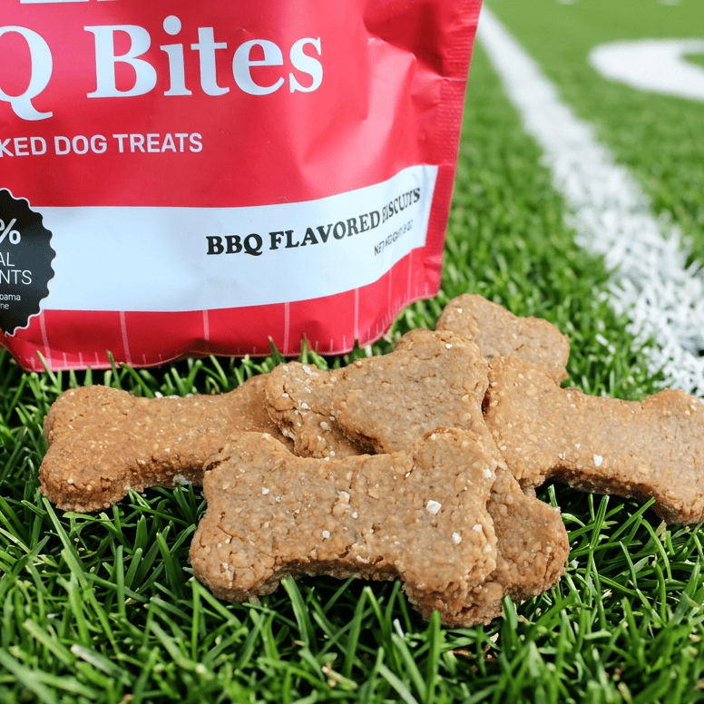 Georgia Bulldog Bites BBQ Dog Biscuits