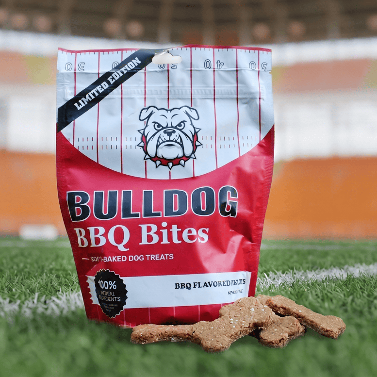 Georgia Bulldog Bites BBQ Dog Biscuits