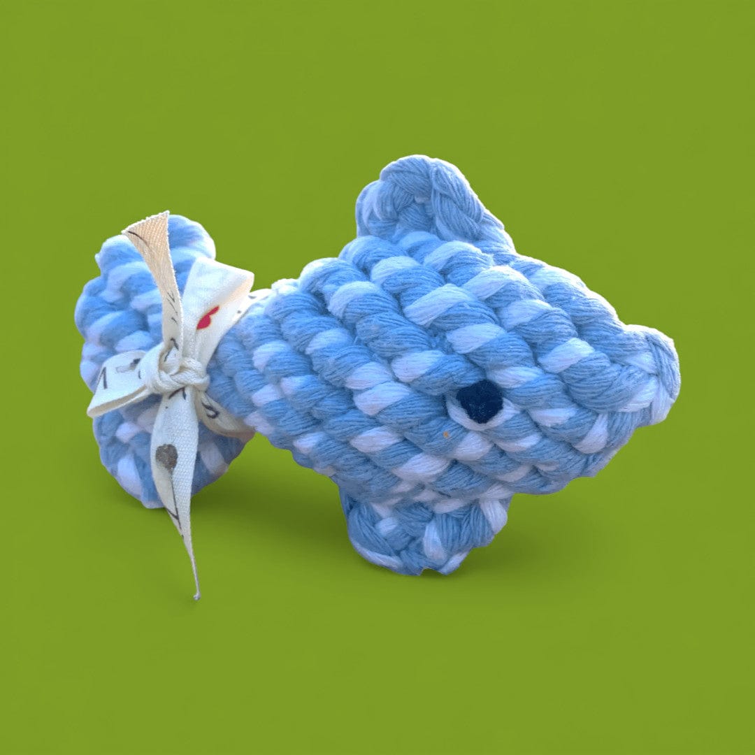 Colt's Woof Happy Fish Rope Toy for dogs (image 1 of 2)