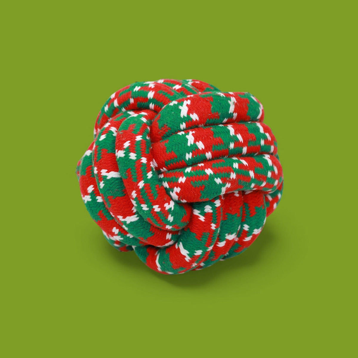 Colt's Woof Heavy Duty Extra Large Rope Ball for dogs (image 1 of 3)