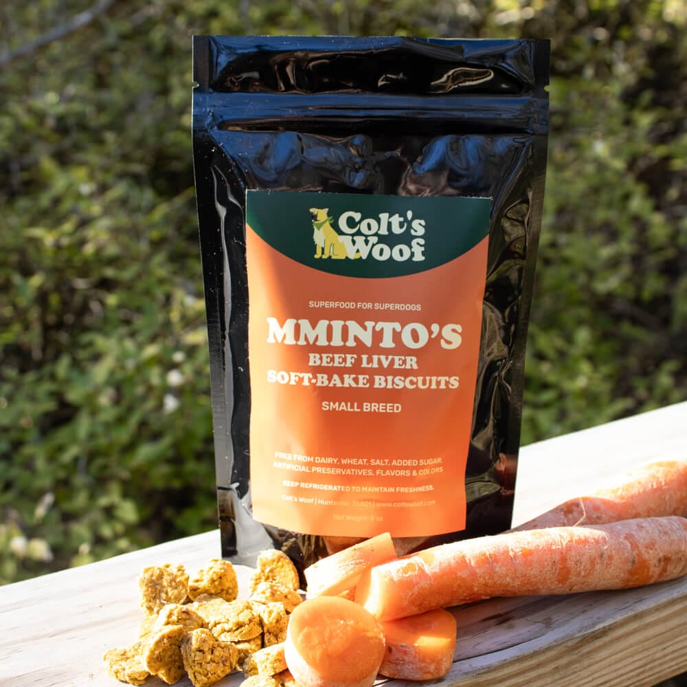 Colt's Woof Mminto's Beef Liver Soft-Baked Biscuits – Mminto s beef liver soft baked biscuits for dogs (image 8 of 12)