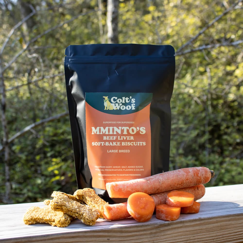 Colt's Woof Mminto's Beef Liver Soft-Baked Biscuits – Mminto s beef liver soft baked biscuits for dogs (image 4 of 12)