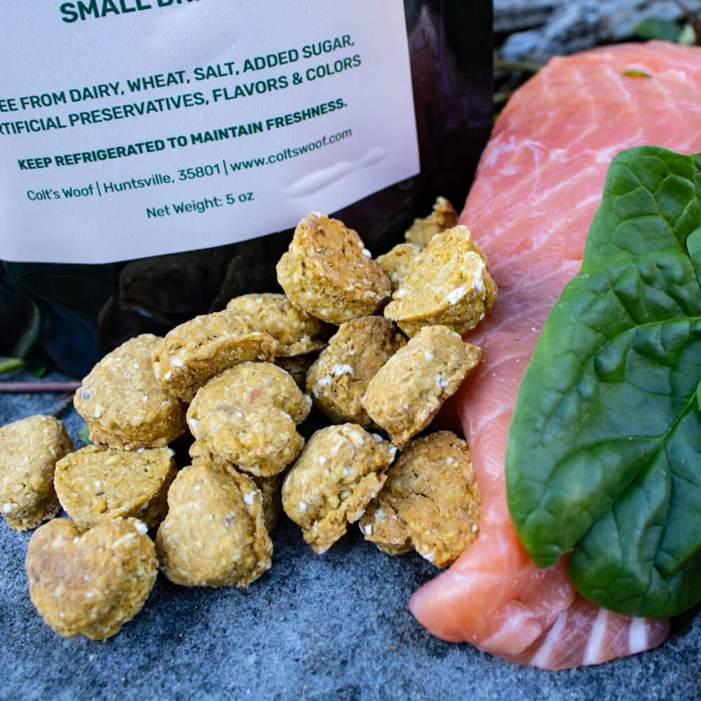 Colt's Woof Salmon & Sweet Potato Soft-Bake Biscuits – Salmon sweet potato soft bake biscuits for dogs (image 6 of 9)