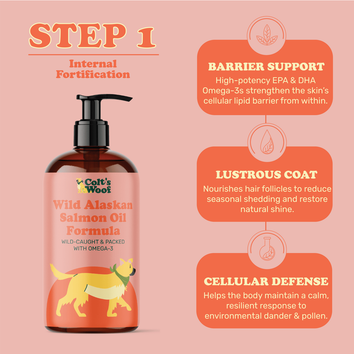 Colt's Woof Seasonal Skin Defense Kit for Itchy Dogs (image 5 of 6)