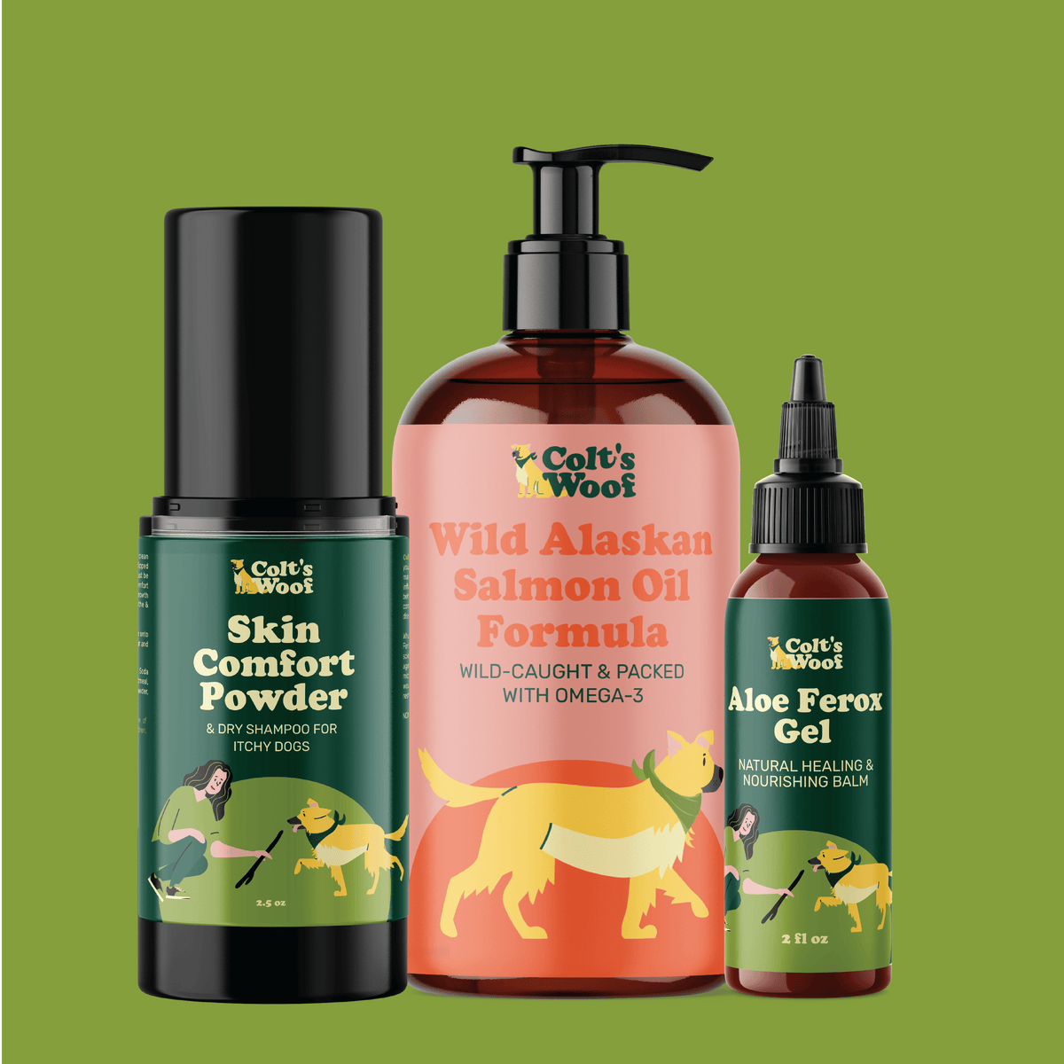 Colt's Woof Seasonal Skin Defense Kit for Itchy Dogs (image 1 of 6)
