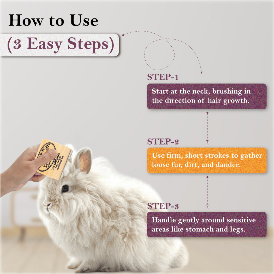 Colt's Woof SleekEZ® Small Dog & Cat Brush for Shedding and Grooming (2.5 inch) – Sleekez small dog cat brush for shedding and grooming 2 5 inch (i...
