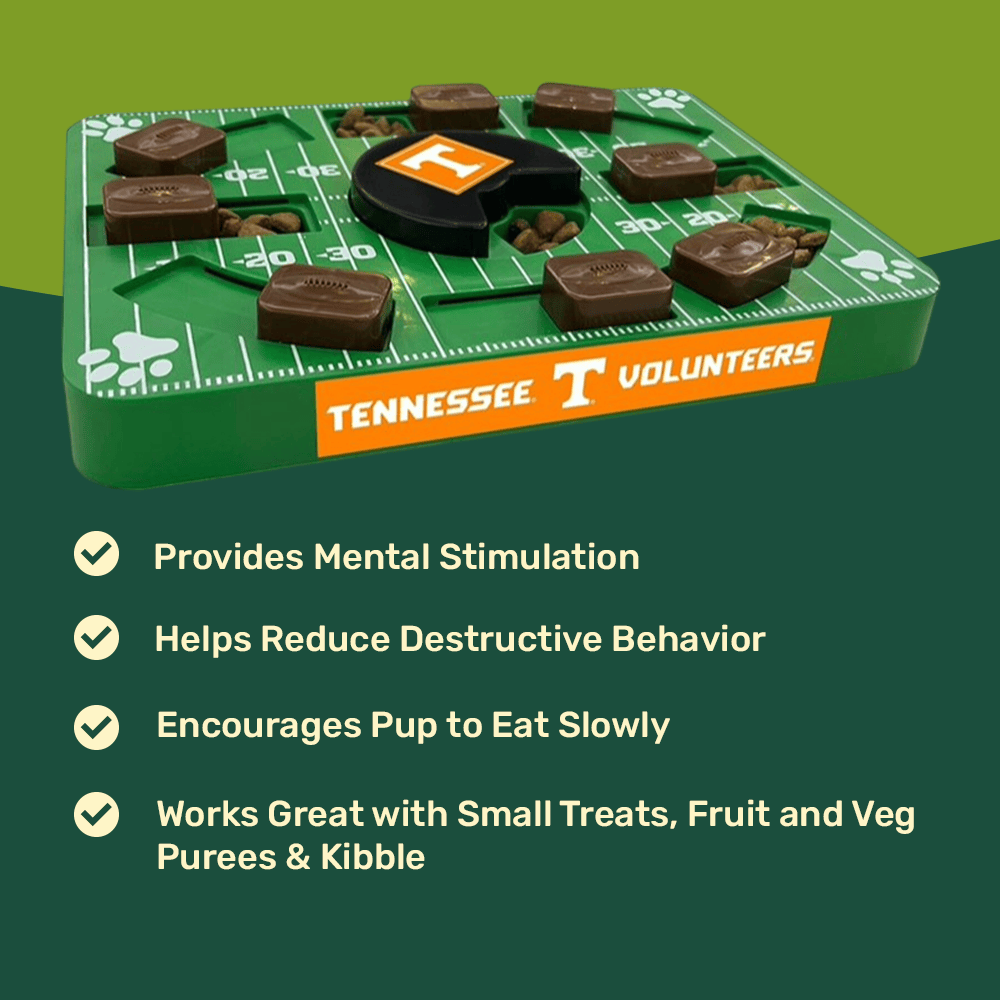 Colt's Woof Tennessee Football Puzzle Toy for dogs (image 3 of 5)