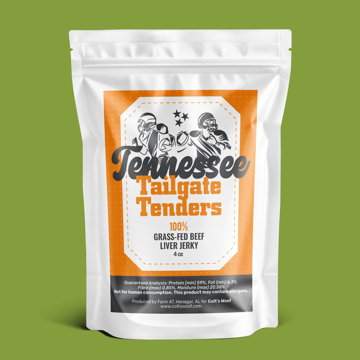 Tennessee Football Tailgate Tenders Beef Jerky