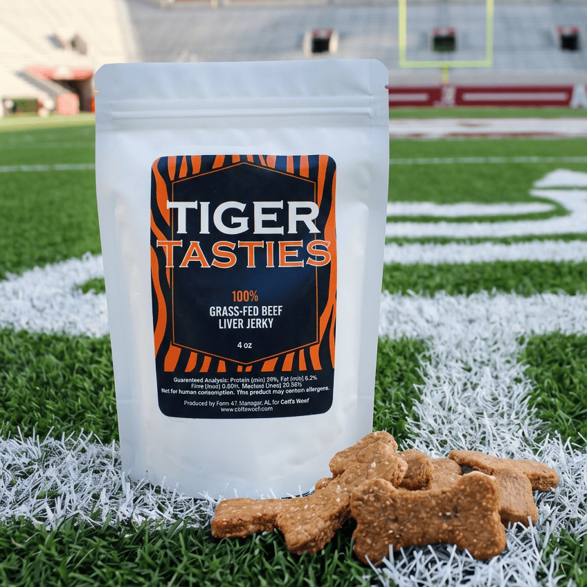 Tiger Tasties Beef Liver Jerky Treats