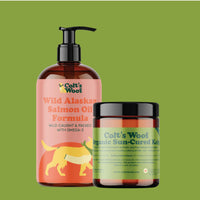 Colt's Woof Wild Salmon Oil & Organic Kelp Bundle – Wild salmon oil organic kelp bundle for dogs